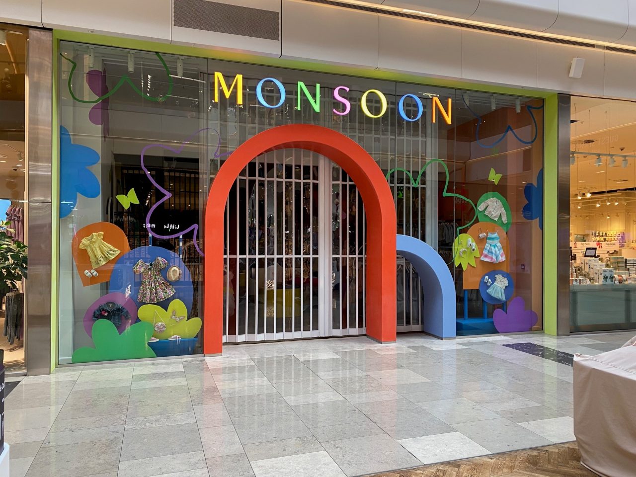 Monsoon Kids, Westfield Stratford GG Glass & Glazing Contract