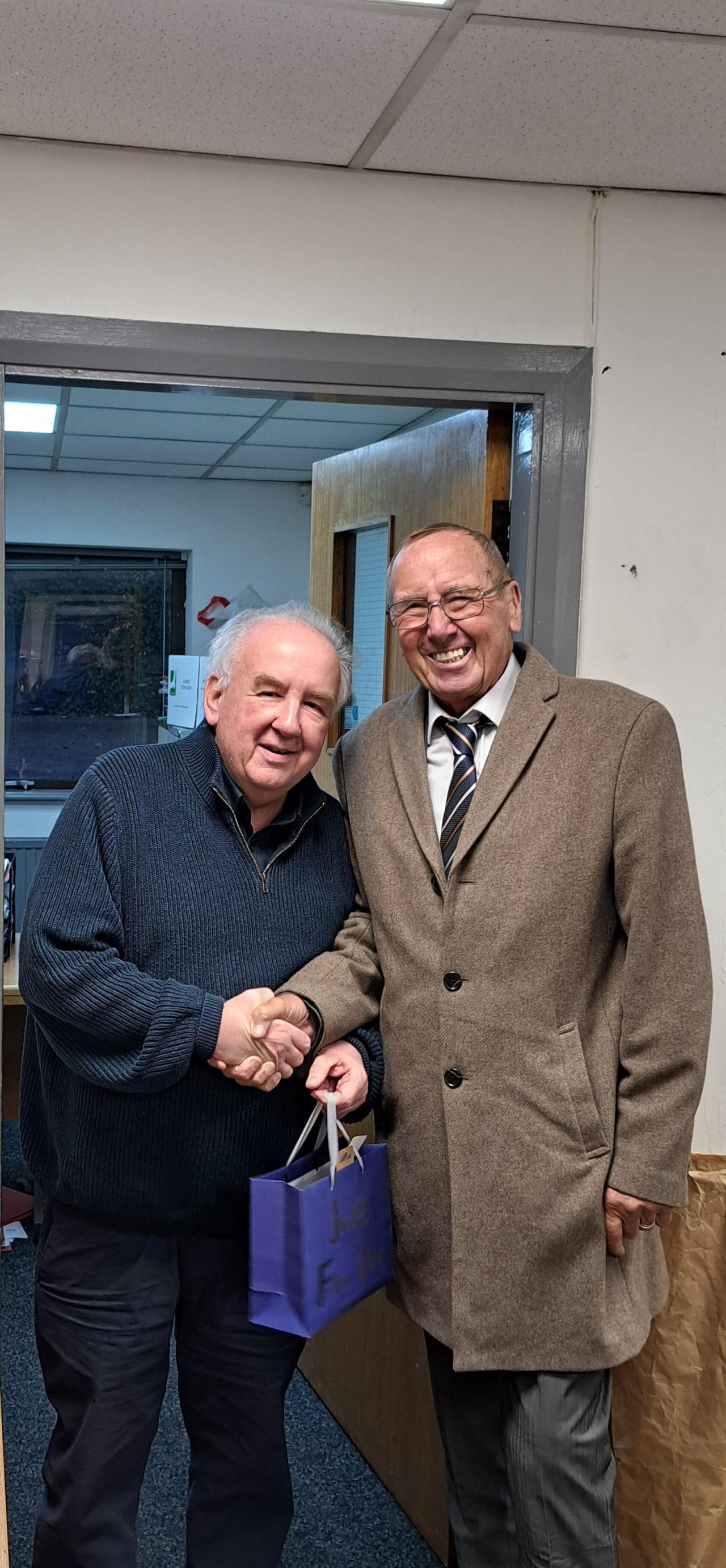 Wishing Kevin Halligan a Happy Retirement GG Glass & Glazing